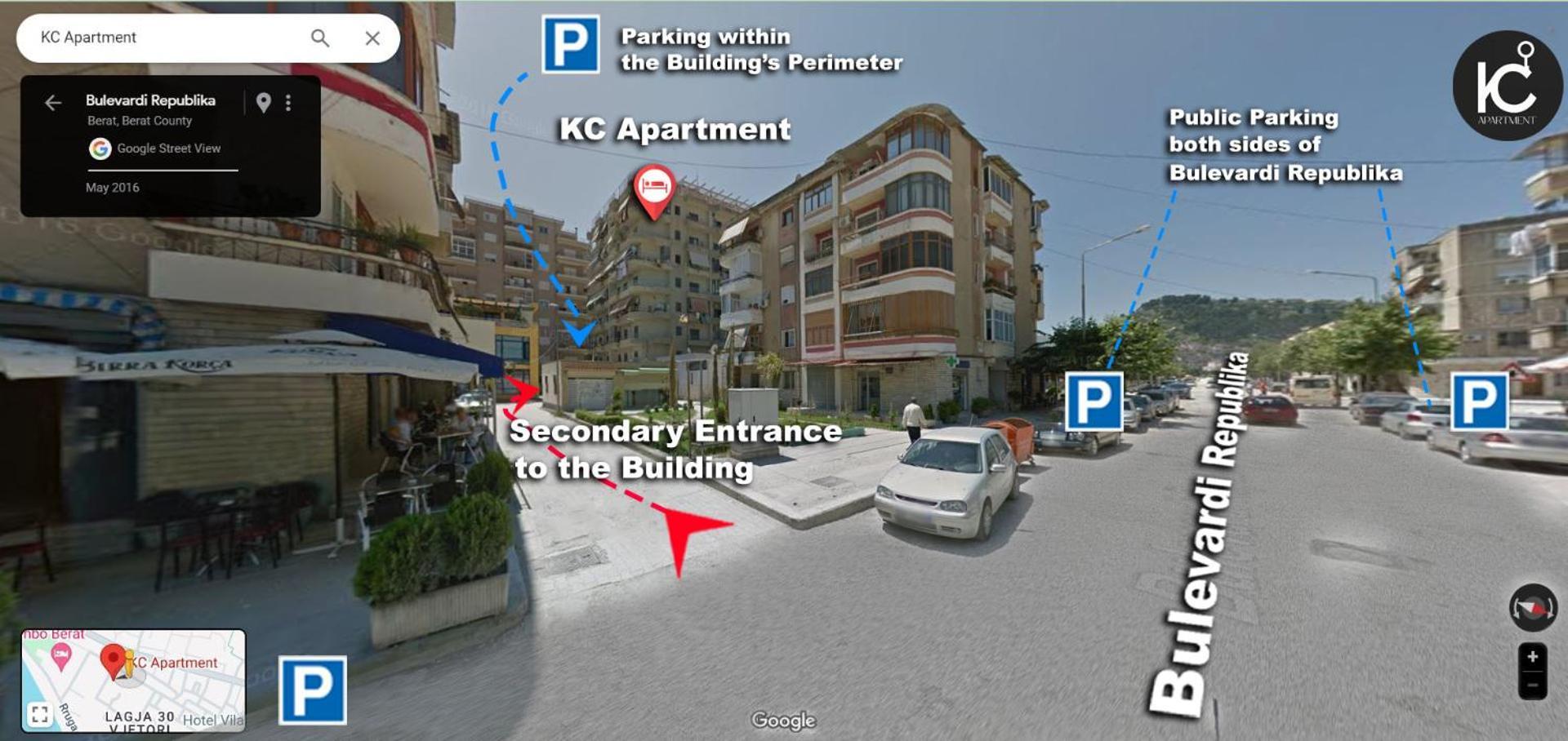 Kc Apartment Berat Kültér fotó