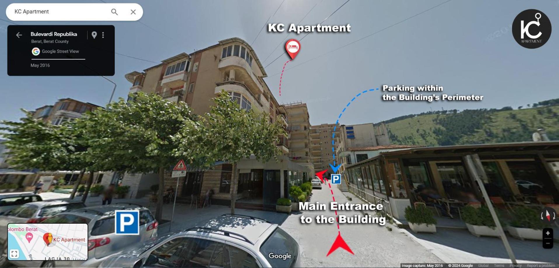 Kc Apartment Berat Kültér fotó