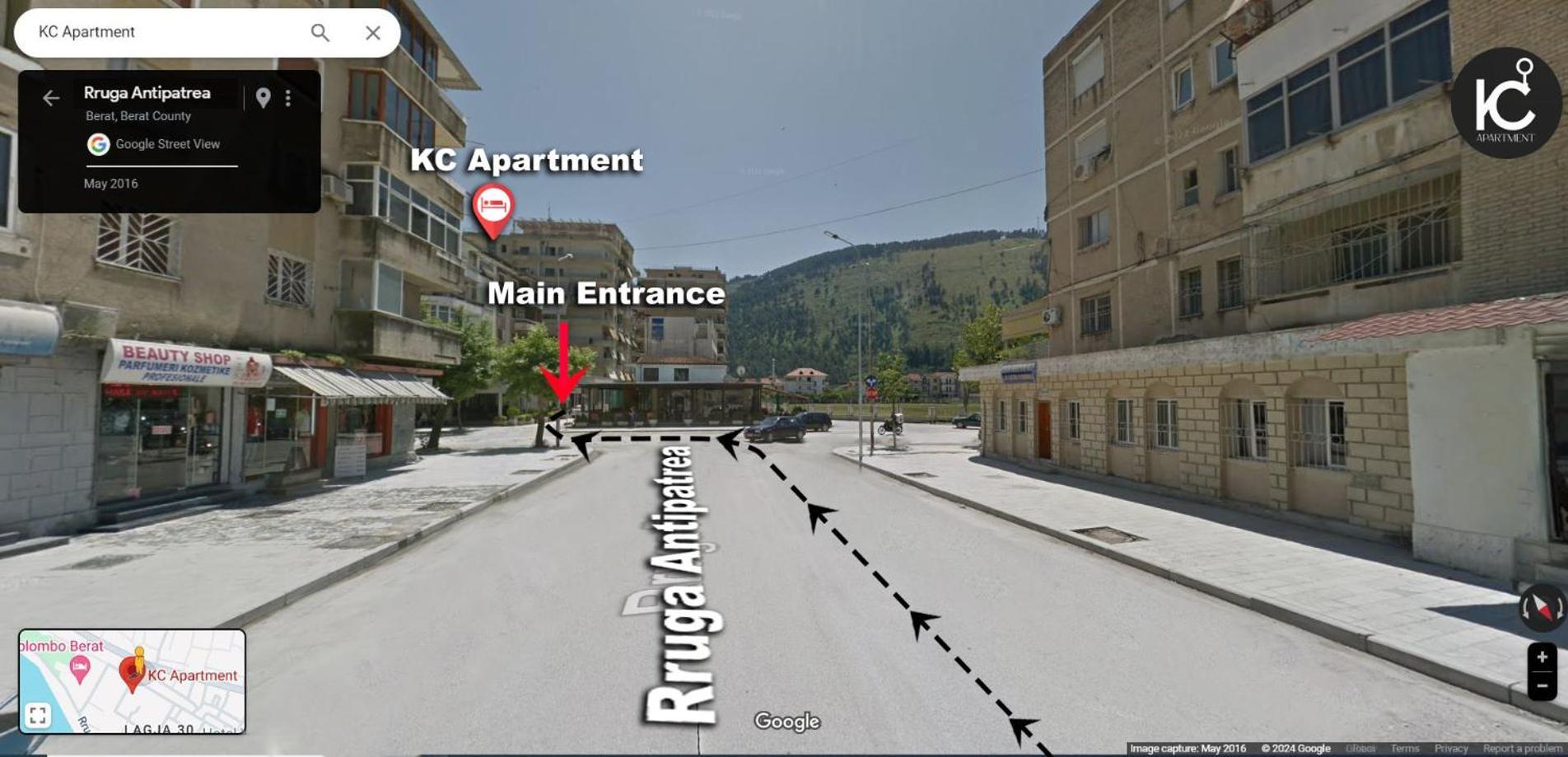 Kc Apartment Berat Kültér fotó